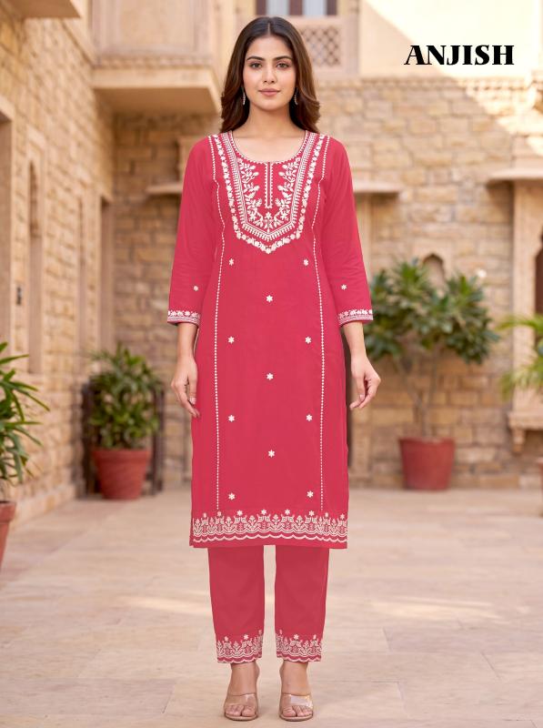 Mukesh anjish kurti cotton wholesale